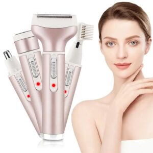 4-in-1 Electric Bikini Trimmer for Women