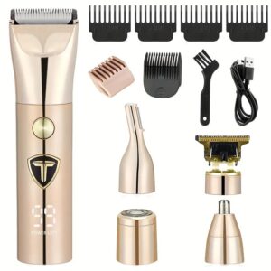 Professional Grooming Kit with Ceramic Blades